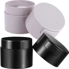 4 Pcs Eyelash Glue Jar Sealed Storage Box Cosmetic Tank