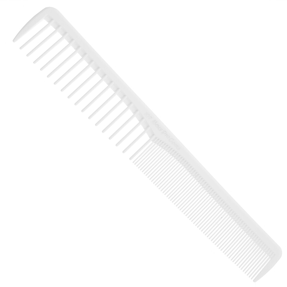 Totority Unisex White 3Pcs Professional Anti Static Haircut Comb For Barber