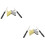 4 Sets Delicate Metal Head Diy Shoelace Decor 6