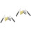 4 Sets Delicate Metal Head Diy Shoelace Decor 4