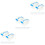 18 Pcs Plastic Storage Boxes With Lids For Desk And Car 7