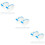 18 Pcs Plastic Storage Boxes With Lids For Desk And Car 11