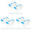 18 Pcs Plastic Storage Boxes With Lids For Desk And Car 4