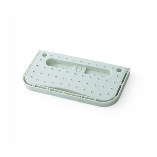 2Pcs Wall Mounted PP Shoe Rack For Home Bathroom Storage Blue