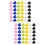 120 Pcs Pin Back Lock Clamp Heart Shape Replacement For Brooch 9