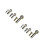 2 Sets Trumpet Finger Button Screws Instrument Maintenance Accessories 4