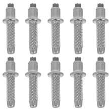 20 Pcs Replacement Mountaineering Rod Tip Tungsten Steel