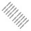20 Pcs Replacement Mountaineering Rod Tip Tungsten Steel 10