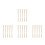 200 Pcs Bamboo Craft Sticks For Kites And Lanterns Light Yellow 5