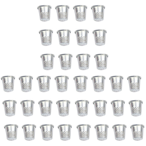 90 Pcs Sewing Thimble Protective Supplies Diy Crafts Tools For Home 1