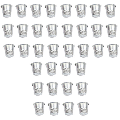 90 Pcs Sewing Thimble Protective Supplies Diy Crafts Tools For Home 2