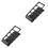 2Pcs 4 /Dvd/Vcr Remote Organizer Storage Rack With Phone Stand 3