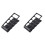 2Pcs 4 /Dvd/Vcr Remote Organizer Storage Rack With Phone Stand 2