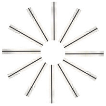 100 Pcs 40 Pin Female Header Strip Long Pins Single Row Connector