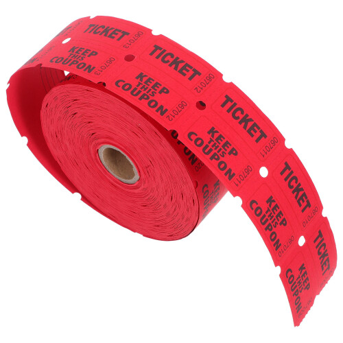 4 Rolls Keep This Coupon Raffle Tickets 2000 Per Roll For Events 1