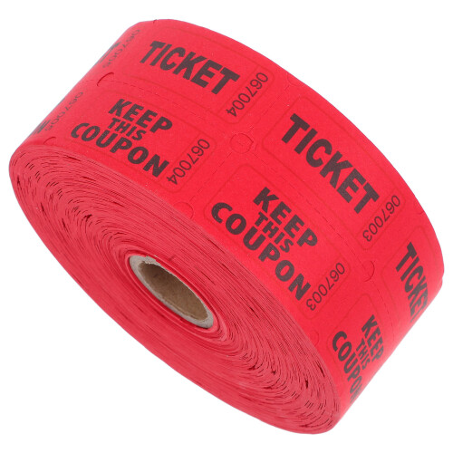 4 Rolls Keep This Coupon Raffle Tickets 2000 Per Roll For Events 2