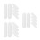 18 Pcs Magnetic Stirring Rods C Shape For Lab Mixing 5