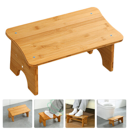 Multifuncional De Madera Antideslizante Para Inodoro Y 2