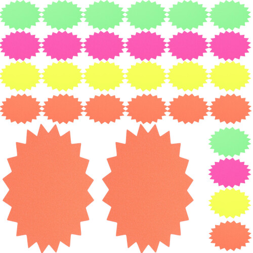320Pièces Découpes Explosion Multicolores Décor 1