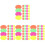 320Pièces Découpes Explosion Multicolores Décor 4