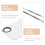 2 Set Manicure Mixing Plate With 11