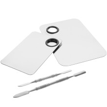 2 Set Manicure Mixing Plate With