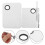 2 Set Manicure Mixing Plate With 9