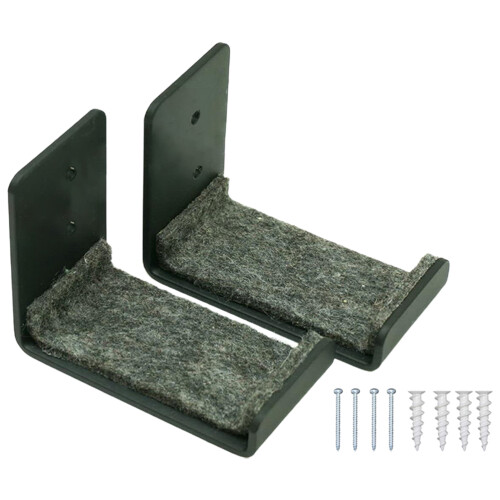 2Pcs Wall Mounted Snowboard Display Holder Storage Rack