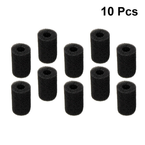 10Pcs Aquarium Fish Inlet Pre Filter Sponge Roll Cartridge Replacement 2
