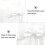 2Pcs Modern Ring Pillow With Matching Flower Basket For Wedding 10