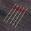 Fruit Picks Cocktail Picks Bamboo 200 Pcs Red 8