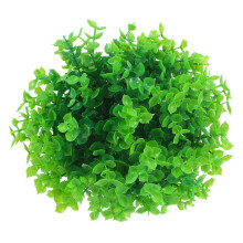 Green Artificial Plant Topiary Ball Hanging Decorative Grass Ball