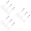 3Pcs Pasta Strainer Stainless Steel Mesh Kitchen Sieve Silver 7