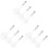 3Pcs Pasta Strainer Stainless Steel Mesh Kitchen Sieve Silver 2