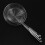 3Pcs Pasta Strainer Stainless Steel Mesh Kitchen Sieve Silver 11