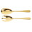 2Pcs Stainless Steel Salad Serving Set Fork And Spoon Kitchen Utensil 9