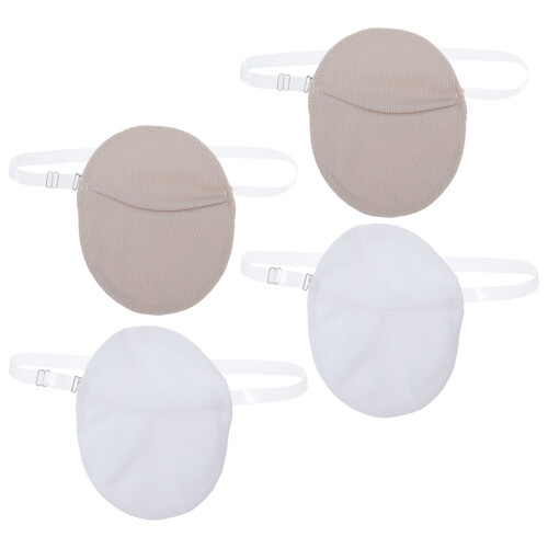 8 Pairs Reusable Sweat Pads Quick-Drying With Shoulder Strap