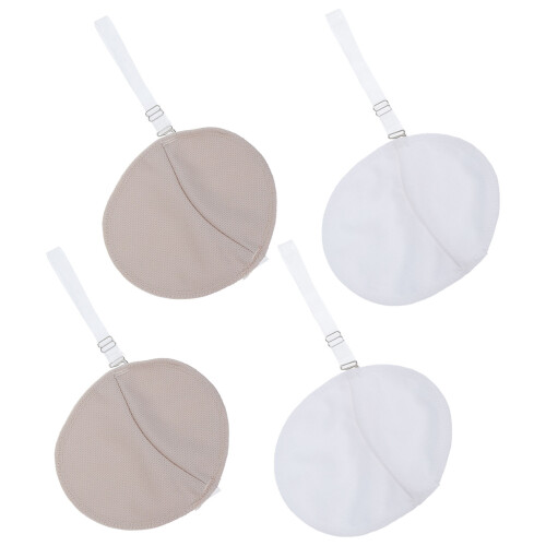 8 Pairs Reusable Sweat Pads Quick-Drying With Shoulder Strap 2