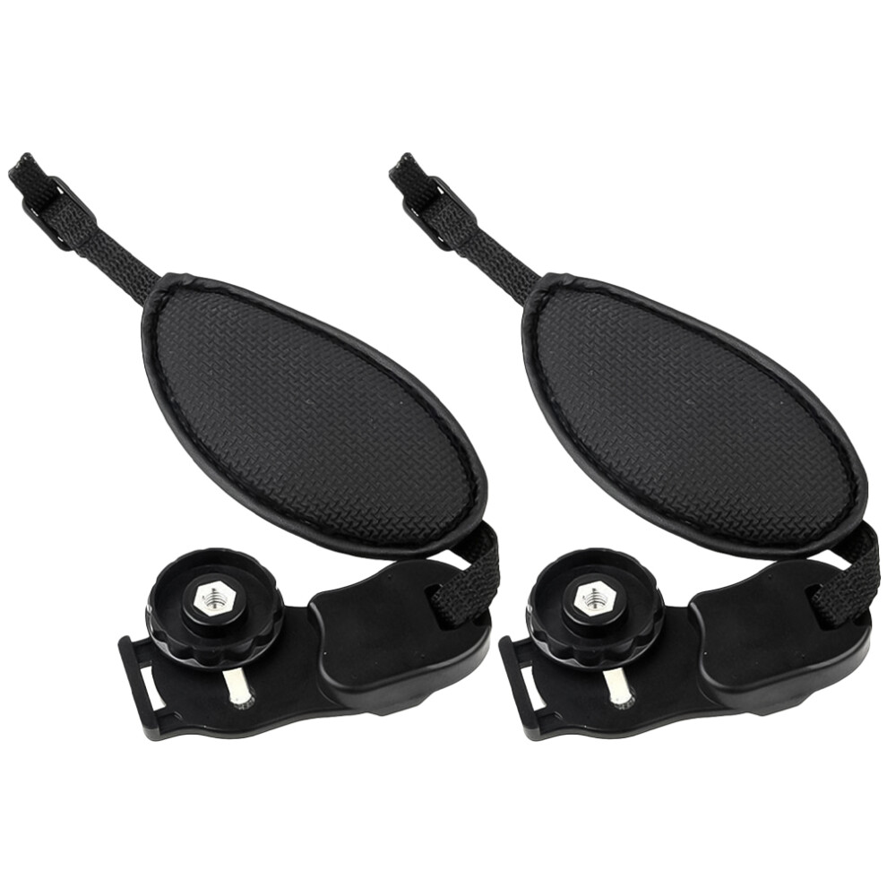 4 Pcs Camera Strap Wrist Hand Stabilizer Oval For Black 031133423770