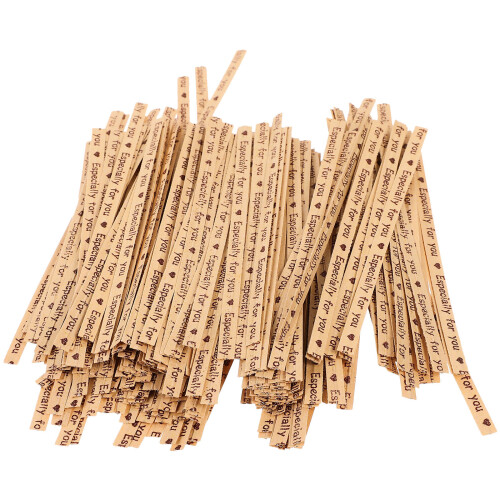 1000 Pezzi Legacci In Kraft Per Sacchetti Dolci 2