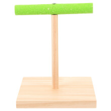 3Pcs Durable Wooden Bird Perch Stand for Parrots Training and Play
