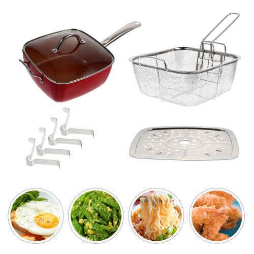 Set Da 4 Antiaderenti Per Wok Cucina Casa 2