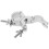 3Pcs Aluminum Alloy Double Ring Clamp 360 Degree Rotating Bracket 3