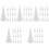 100 Pcs Replacement Craft Glue Applicator Tip For Craft Glue Nozzles 5