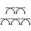 10 Pcs Arc Shaped Snowboard Edge Protector For Longboard Deck 4