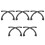10 Pcs Arc Shaped Snowboard Edge Protector For Longboard Deck 5