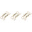 6 Pcs Short Pearl Chains For Bag Diy Round Imitation Bead Handle 6