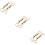 6 Pcs Short Pearl Chains For Bag Diy Round Imitation Bead Handle 11