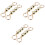 6 Pcs Short Pearl Chains For Bag Diy Round Imitation Bead Handle 5