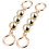 6 Pcs Short Pearl Chains For Bag Diy Round Imitation Bead Handle 2